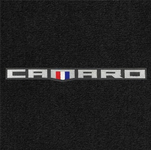 Camaro Floor Mats - Carpet Velour Mats For Camaro with Custom Stitch Logo
